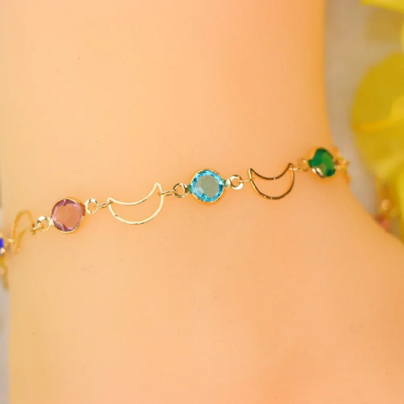 Minimalist Anklet, Sleek & Modern Design, Women’s Fashion, YC110481-A - Picture 4 of 10